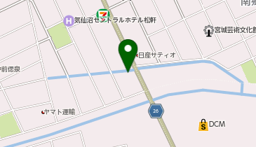 [EV]セントラル神山店の地図画像