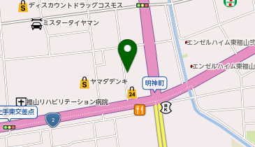 [EV]メガガイア福山明神町の地図画像