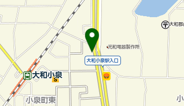 [EV]サイバーパチンコ大和小泉店の地図画像