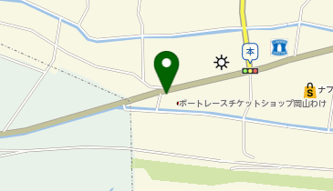 [EV]ボートレースチケットショップ岡山わけの地図画像