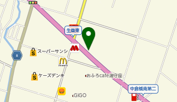 [EV]キング観光サウザンド生桑店の地図画像