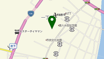 [EV]下田八幡神社の地図画像