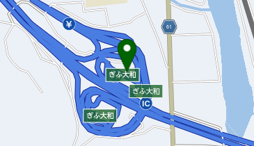 [EV]中日本高速道路(株) NEXCO中日本 東海北陸自動車道 ぎふ大和PA (上り)の地図画像