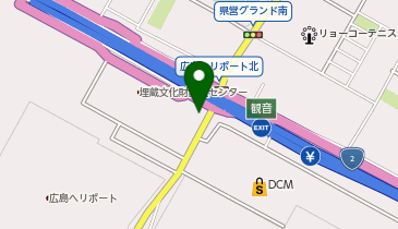 [EV](株)パワーエックス スーパーオートバックス広島観音新町の地図画像