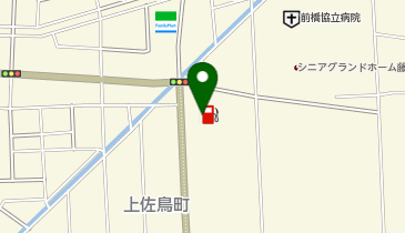 [EV](株)サンワ アポロステーション セルフ前橋朝倉町SSの地図画像