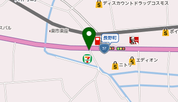 [EV]セブンイレブン諫早長野町店の地図画像