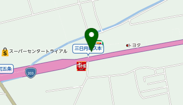 [EV]セブンイレブン三日月堀江店の地図画像