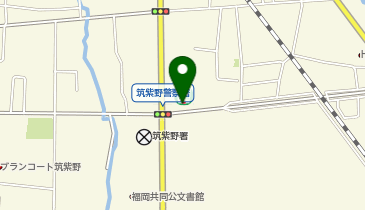 [EV]セブンイレブン筑紫野警察前署店の地図画像