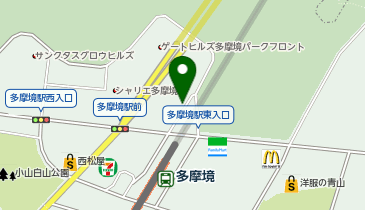 [EV](株)物語コーポレーション お好み焼本舗 多摩境店の地図画像