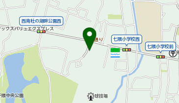 [EV]福岡市 西南社の湖畔公園 (第2P)の地図画像