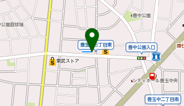 [EV]テスラモーターズジャパン ファミリーマート豊玉中三丁目店 (豊玉SC)の地図画像