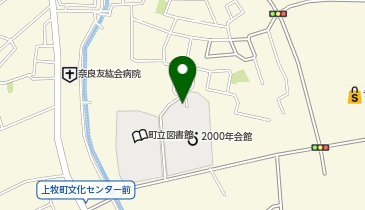 [EV]上牧町 2000年会館 (上牧町保健福祉センター)の地図画像