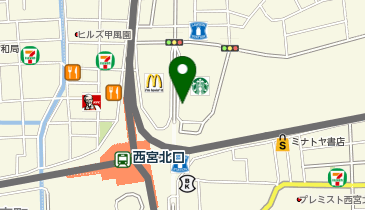 [EV]西宮市・タイムズ24(株) アクタ西宮 (西宮市立北口P 東館地下1階H1)の地図画像