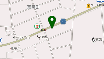 [EV]ネッツトヨタ栃木(株) 佐野富岡店の地図画像