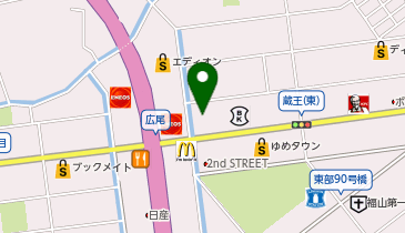 [EV](株)アンフィニ広島 蔵王店の地図画像