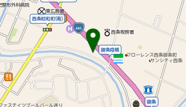 [EV](株)アンフィニ広島 東広島店の地図画像