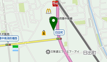[EV]イオンタウン豊中庄内の地図画像