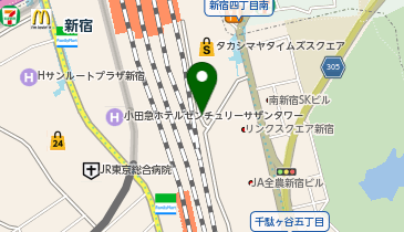 [EV]新宿タカシマヤタイムズスクエアビル (本館地下P 3階)の地図画像