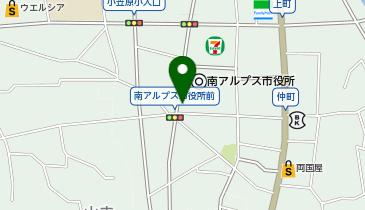 [EV]南アルプス市役所 本庁舎の地図画像