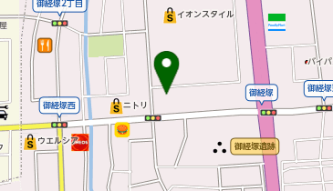 [EV]ホームセンタームサシ御経塚住宅展示場 MIRAIZUKAの地図画像