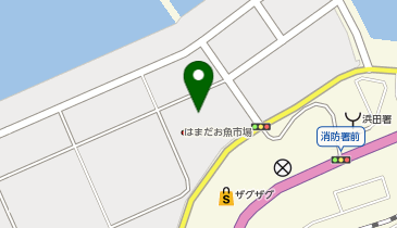 [EV]浜田市 はまだお魚市場の地図画像