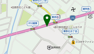 [EV]田原市 田原めっくんはうすの地図画像