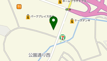 [EV]テスラモーターズジャパン パークプレイス大分 (F駐車場・大分SC)の地図画像