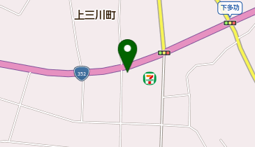 [EV]セブンイレブン上三川多功店の地図画像
