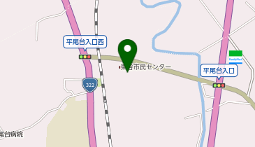 [EV]北九州市 東谷市民センターの地図画像