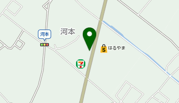 [EV]セブンイレブン赤磐河本店の地図画像