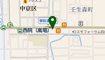 [EV]ネッツトヨタヤサカ(株) 四条店の地図画像