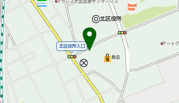 [EV](株)島忠 ニトリホームズ宮原店 (立体P 3階)の地図画像