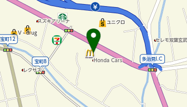 [EV](株)ホンダプリモ光ヶ丘 Honda Cars多治見西 多治見インター店の地図画像