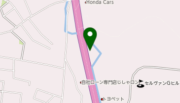 [EV](株)大河原自動車販売 フィアット/アバルト山形の地図画像