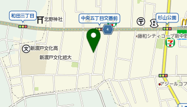 [EV]大和ハウスパーキング(株) Dパーキング中野区本町6丁目第1の地図画像