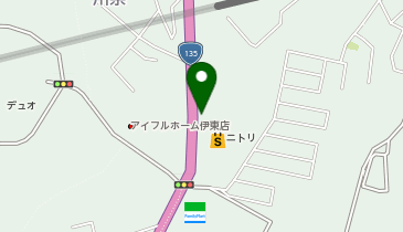 [EV]ニトリ 伊東川奈店 (平面P)の地図画像