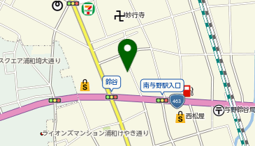 [EV]ニトリ 埼大通り南与野店 (平面P)の地図画像