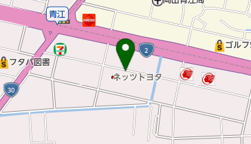 [EV]ネッツトヨタ岡山(株) 岡山店の地図画像