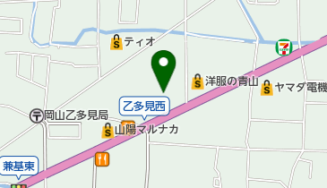 [EV]ネッツトヨタ岡山(株) ビッグステージ東岡山店の地図画像