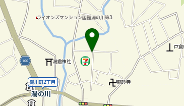 [EV]セブンイレブン函館見晴公園通店の地図画像