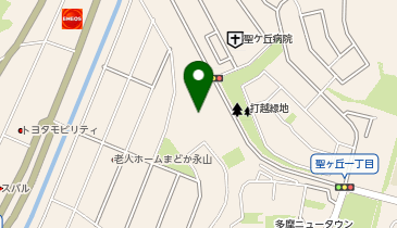 [EV]東京都 都営多摩ニュータウン聖ヶ丘団地の地図画像