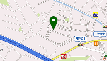 [EV]東京都 都営日野新町一丁目アパートの地図画像
