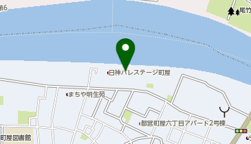 [EV]東京都 都営町屋六丁目第2アパートの地図画像