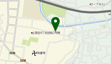 [EV]東京都 都営上高田四丁目アパートの地図画像