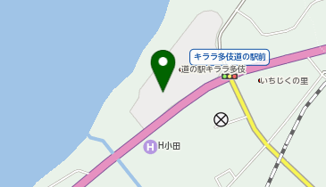 [EV](株)多伎振興 道の駅 キララ多伎の地図画像