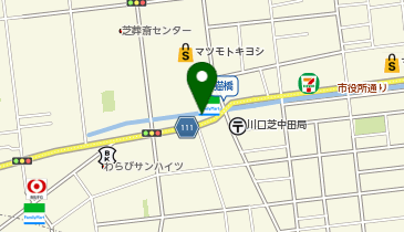 [EV]極東開発パーキング(株) P.ZONE 川口芝5丁目の地図画像