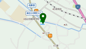 [EV]テスラモーターズジャパン ファミリーマート田辺新庄店 (南紀SC)の地図画像