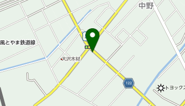 [EV]協和自動車(株) 新車市場 黒部店の地図画像