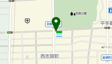 [EV](株)日本駐車場サービス ラッキーパーキング西志賀町3丁目の地図画像