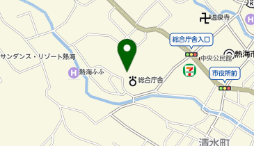 [EV]静岡県熱海総合庁舎の地図画像